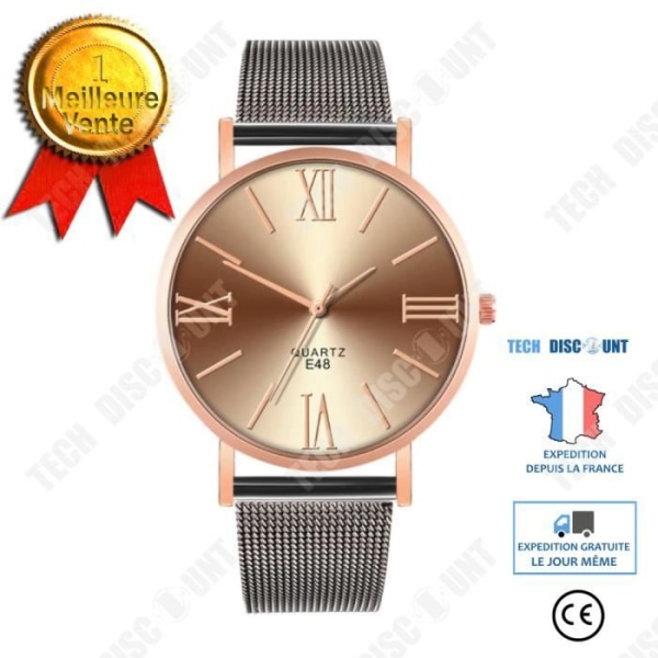 TD® Quartz Urter til mænd Casual og Business Series Mesh bælteur gave 32544454