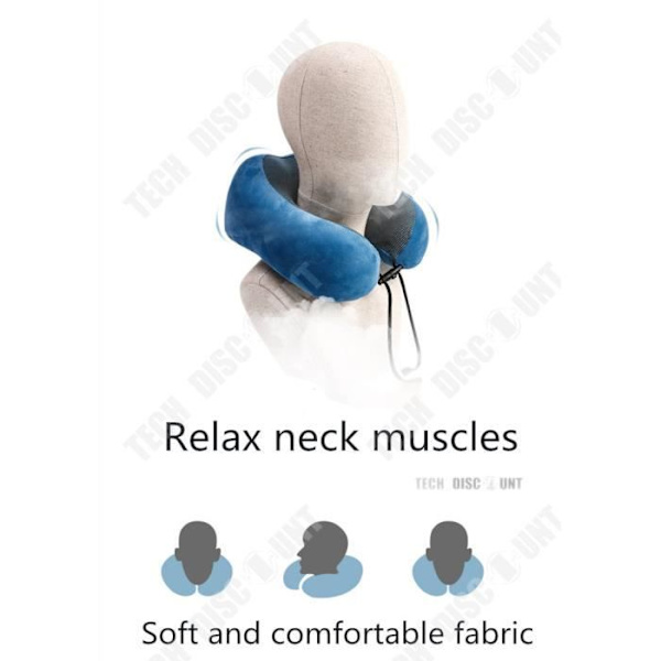TD® Ergonomisk Flygplan Resekudde Kudde Barn Bil Nacke Memory Foam Cervikal Vuxen Kreativ U-formad
