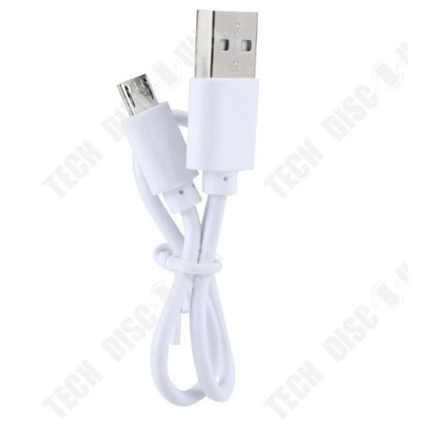 TD® USB genopladelig sammenfoldelig spejlampe til lille bog med LED