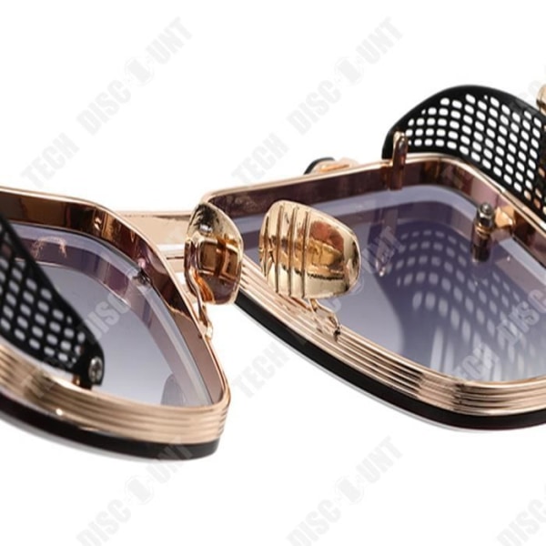 TD® Rimless Solglasögon Square Cut Edge Solglasögon Reseglasögon Golvskydd Solglasögon