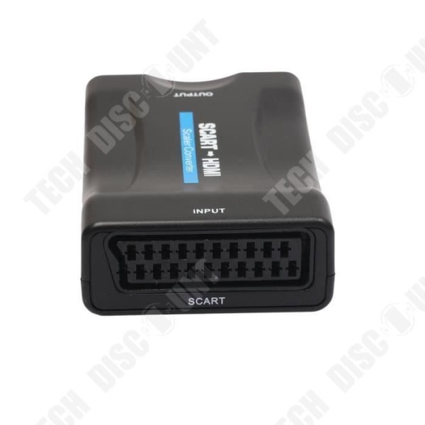 TD® Scart till HDMI-omvandlare utmärkt kvalitet 1080p multimediainnehåll delar stora skärmar foton videor datorer