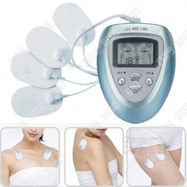 Nakkemasseur - TD® - 10 Intensiteter - 8 Tilstande - Blå