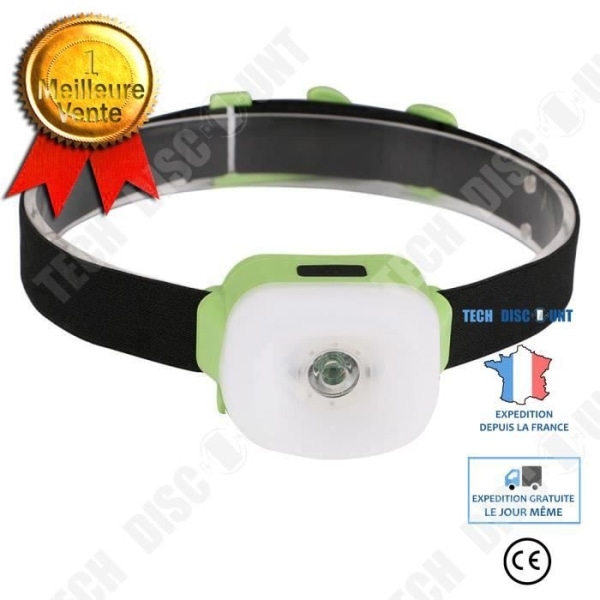 TD® Leirinuotio - 2 in 1 leirivalot harmaa - LEIRILAMPPU VIHREÄ