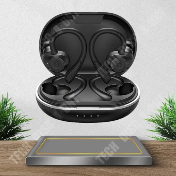 TD® Bluetooth-headset hängöra typ IPX7 vattentätt långlivat hängöra typ sport TWS bluetooth headset s