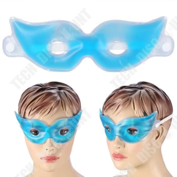 TD® Sömnmask isglasögon ögonmask för anti mörk cirkel lindrar trötthet idealisk avkoppling sömn flygplan bussbil