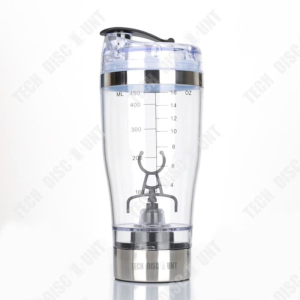 TD® Automatisk omrörningsmugg USB-laddning Lazy Coffee Mug Bärbar elektrisk Milkshake Cup Shaker Cup 450ml