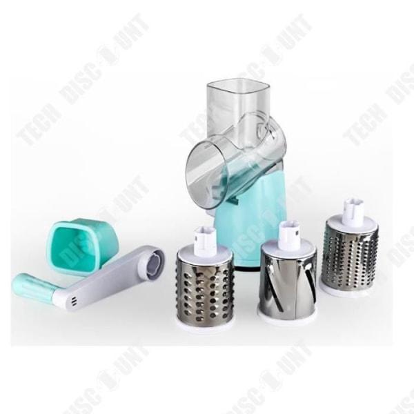Grøntsagssnit slicer - TD® - Håndsving - Rustfrit stål 430 - Hurtig hastighed - Adsorptionssystem