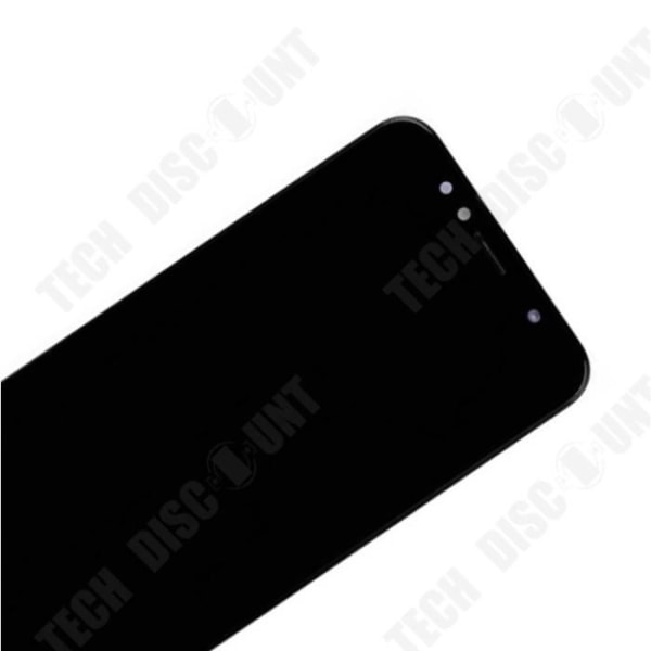 TD® Komplett skärm för Iphone 11 storlek 6,1" svart Touchglas + LCD-skärm -VISIODIRECT