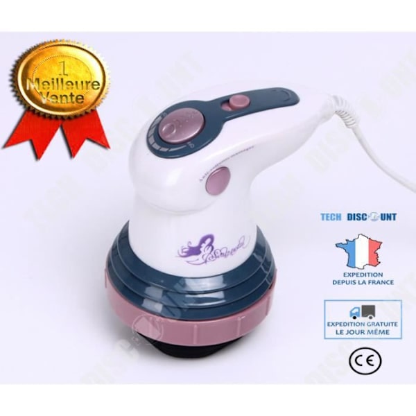 TD® Elektrisk Massageapparat - Anti-Cellulite - Professionel 4 i 1 Infrarød Kroppsmaskine til Slankende Massage