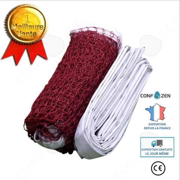 CONFO® Standard badminton net i bærbar støtte i polypropylen 2.0cm
