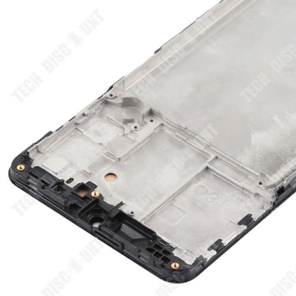 TD® Sopii Samsung A31 puhelimen näyttö A315 sisä- ja ulkonäyttö LCD-paketilla mustalla kehys.