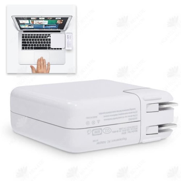 HTBE® Passer til Apple MacBook 60WT laptop oplader strømadapter til direkte opladning