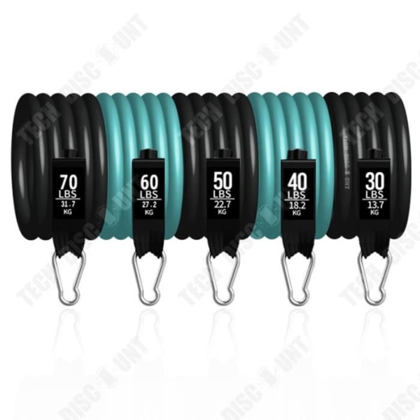 TD® Bodhi kuntosali vastusnauha jooga jännityslanka urheilujousto nauha latex langat 11 kappaletta setti