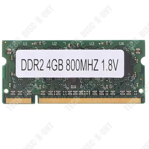TD® Laptop Minneskort PCB DDR2 4GB 800Mhz PC2 6400 SODIMM Laptop Minneskort 1,8V
