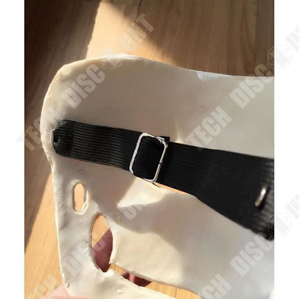 TD® Skeleton Skull Mask för män - Skrämmande mask för cosplay - Dekorationstillbehör - cosplay i form av skeletthuvud