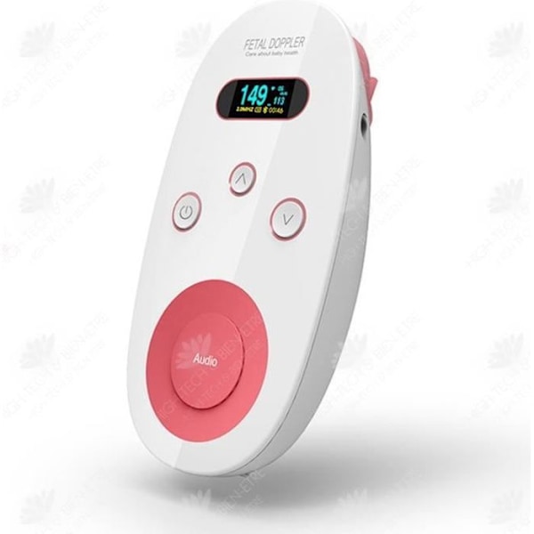 Bærbar intelligent babymonitor til gravide, støjreduktion, hjerterytme detector