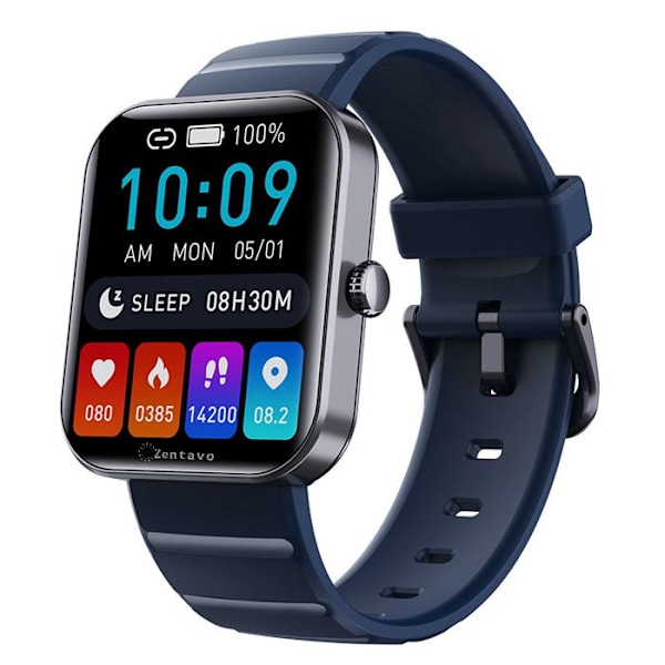 Zen Smartwatch 1.9 tommer vandtæt IP67 280x320 260mah bluetooth opkald smartwatch berøringsskærm sportur bl