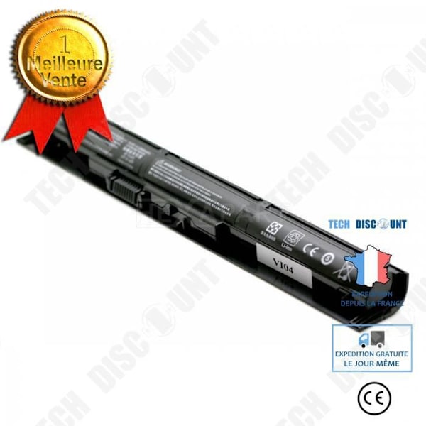 Laptopbatterier TD® VI04 2200 mAh Kontinuitet Lång batteritid