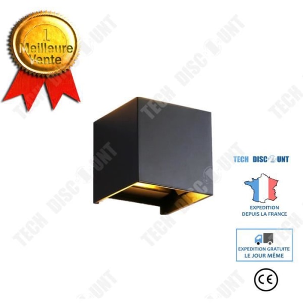 TD® 12W LED Væglampe Udendørs/Indendørs IP65 Justerbar Moderne Design Varm Hvid