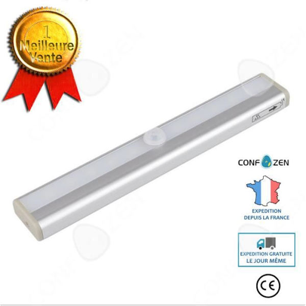 CONFO® LED batteri sensor lys natlampe skab lys natbord lampe gang natlampe