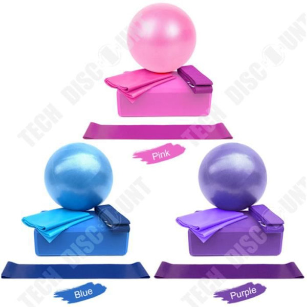 TD® Yoga Starter Kit 5 delar Yogautrustningsset Yogatillbehör 170