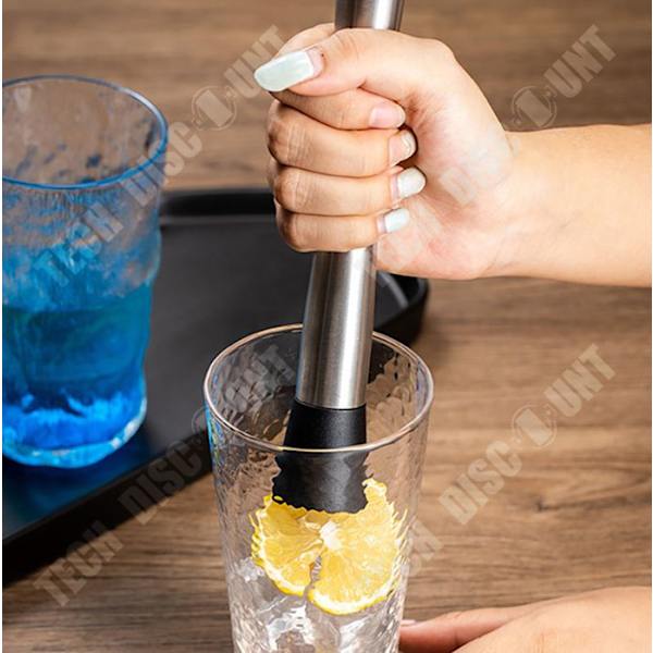 TD® Bartender sæt af rustfrit stål, cocktail bartender værktøjer, bartender forsyninger, seks delt sæt