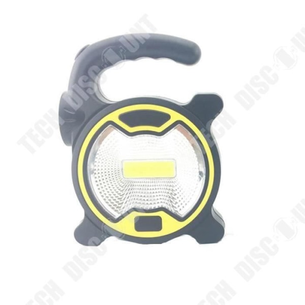TD® Ficklampa Belysning Camp Fiske Vandring Ficklampa 18650 Batteridriven LED Handheld Nattlampa Gul