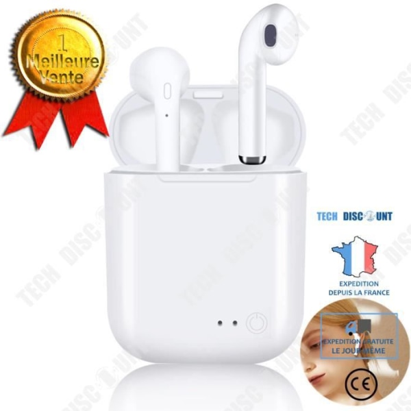 TD® Bluetooth-kuulokkeet langattomat, Mini In-ear-kuulokkeet langattomasti latauslaatikolla