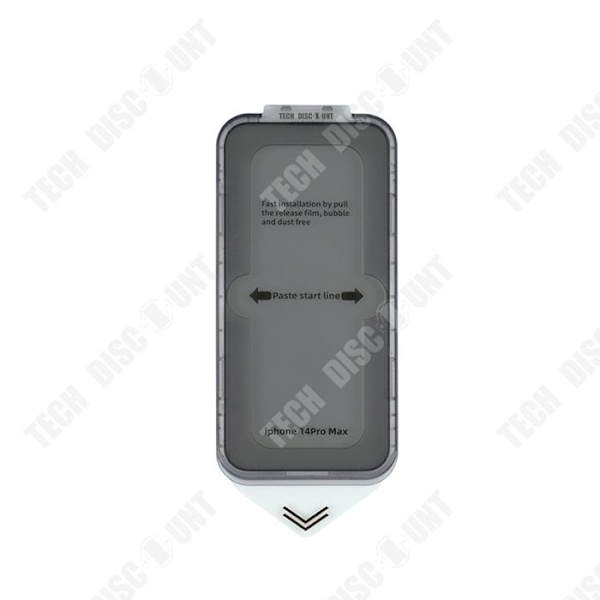 TD® Mobiltelefon härdad film för iPhone15Promax kabin dammfri skyddsfilm mot kik