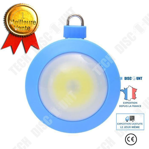 TD® COB LED-lampa Campingljus Nödlykta Arbetsljus Blå