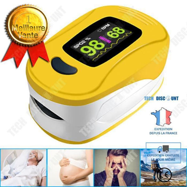 TD® Finger Clip Typ Body Worth Monitor Mättnadsdetektor Låg strömförbrukning Lätt och bärbar