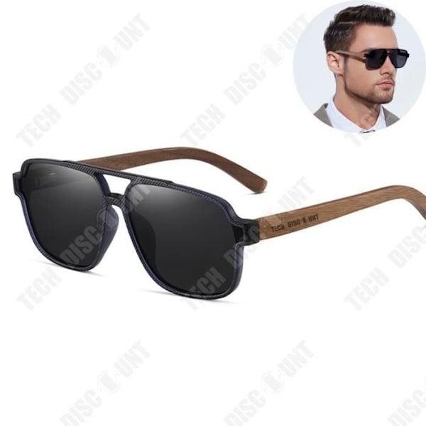 TD® Polarized Solglasögon Solglasögon Bambu Trä Solglasögon för män Solglasögon U Protection