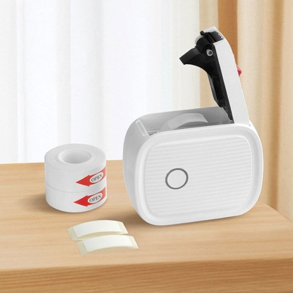 Termisk etiket - TD® - 74*90*35mm - Vandtæt klistermærke - Hurtig print - Bluetooth