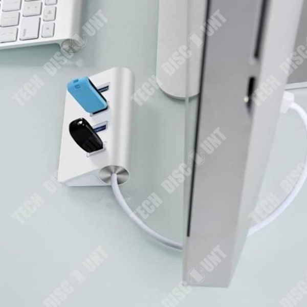 TD® Hub USB 3.0 Apple MacBook Air Pro iMac 4-Port USB Hi-Speed ​​​​Adapter MacBook Connect Pendrive Port