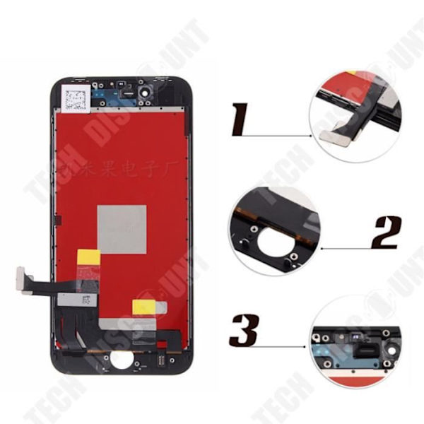 TD®-skärmmontering passar iPhone 7 Sensitive Durable
