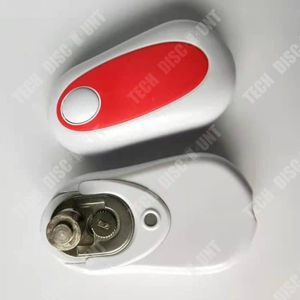 TD® Mini Elektrisk konservöppnare Burköppnare Köksverktyg Burköppnare Effektiv design Plastmaterial
