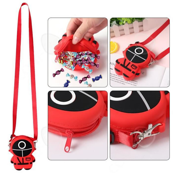 CONFO® Squid Spelleksaker Squid Game Masker Kontor Utbildningsleksaker Squid Game Samma stil Triangelleksaker för