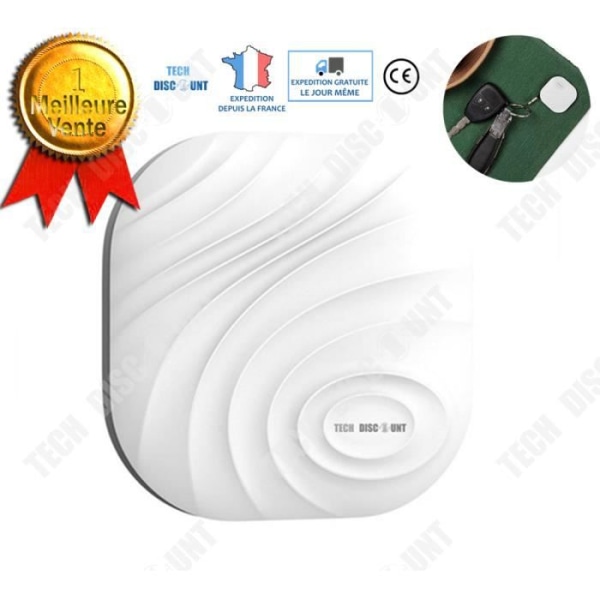 TD® White Two-Way Tracker Anti-Lost Patch för Anti-Lost Device