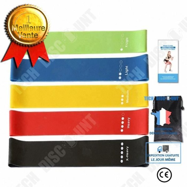 TD® 7st Glidplatta Snabb Fitness Kroppskoordination Träning Glidplatta Tensi Bältes Set