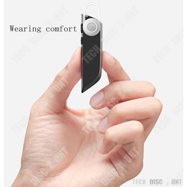 Langattomat bluetooth-kuulokkeet TD® 100mah bluetooth 5.0 korvakuulokkeet musta älykäs kosketus