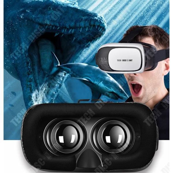 Mustat, valkoiset ja siniset 3D -virtuaalilasit, älykäs puhelin, Bluetooth-peli, kaukosäädin, ohjain.