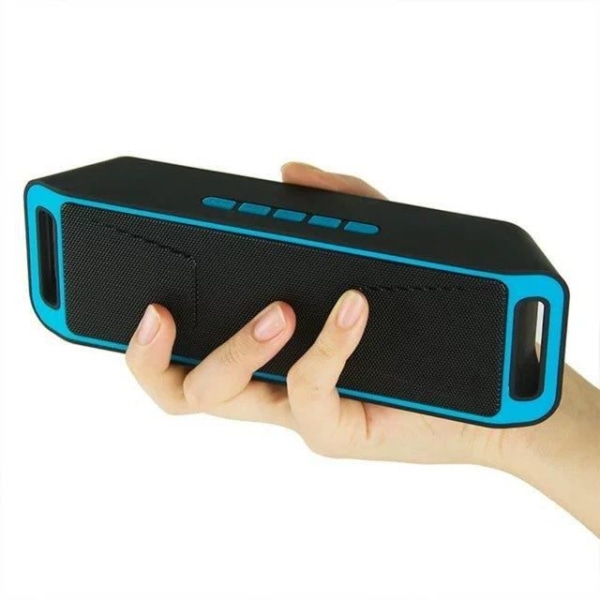 Bärbar trådlös Bluetooth 4.0-högtalare TF USB FM-radio Bluetooth-högtalare