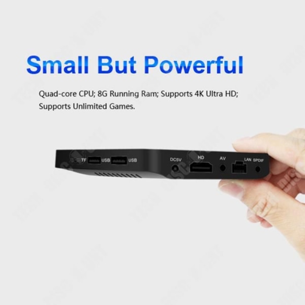 TD® TV-vastaanotin, korkealaatuinen Android-näyttöverkko, monikielinen Bluetooth-langaton kevyt, kannettava ja flu.