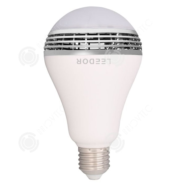 Bluetooth-högtalare - INNOVTEC - LED-lampa 8W - Trådlös fjärrkontroll - Väckningsfunktion - Dimbar