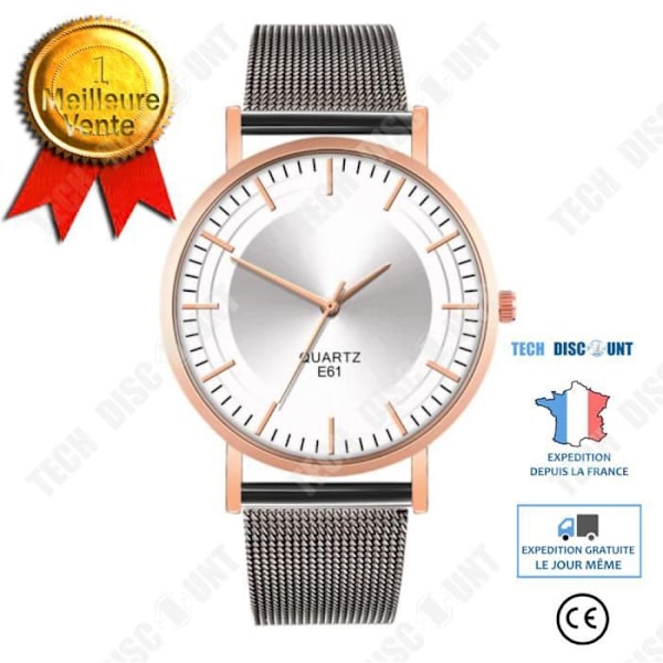 TD® Kvarts Armbåndsure Casual og Business Series Mesh bælteur gaver til mænd 2574535