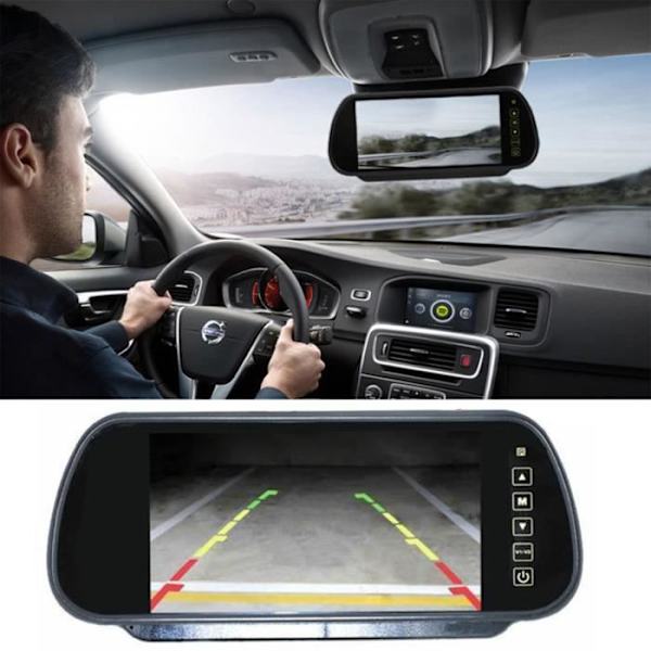 TD® Trådløs Bagkamera Kit til Bil Bus Lastbil Bagudsigts Kit 7" LCD Monitor + Infrarød Bagkamera
