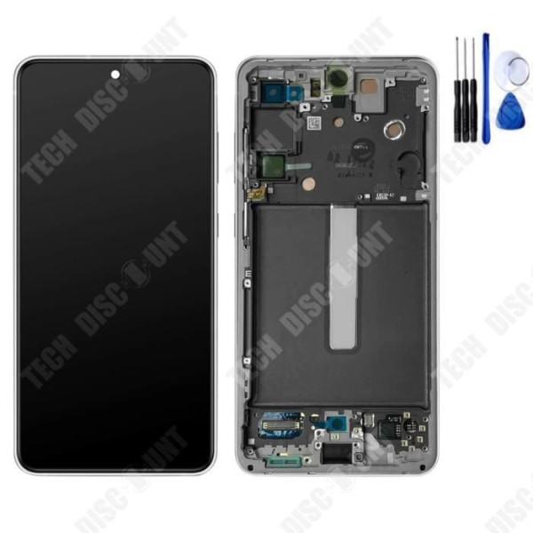 TD® Lämplig för Samsung S21PLUS intern och extern skärm G996 LCD-skärmenhet svart ram mobiltelefon lcd-skärm