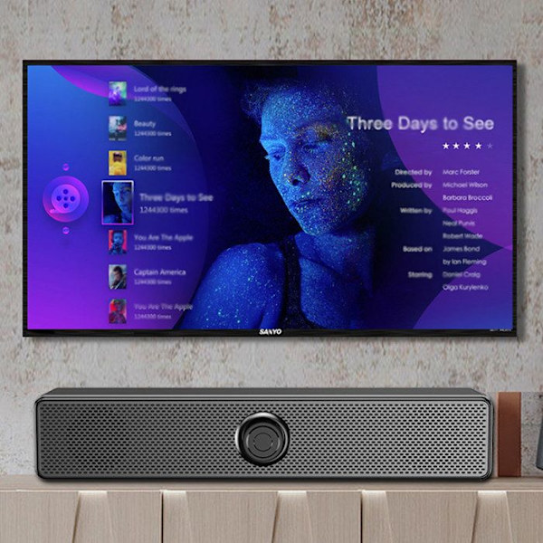 Bluetooth-højttaler - INN - Model 330 - 360° Lyd - Bluetooth 5.0 - Trådet/ trådløs