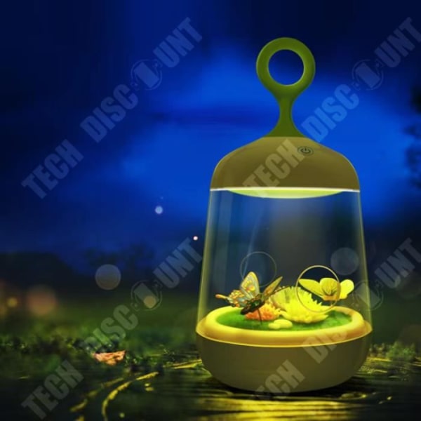 TD® Transfrontalier populær kreativ LED bordlampe USB soveværelseslampe natlampe 2020 kreativ julegave plante lys