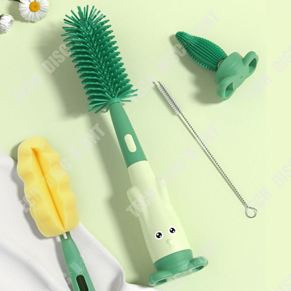TD® PullonharjaNänniharjaKannan silikoniharjaKannuharjaPesusieniPuhdistusharjasetti